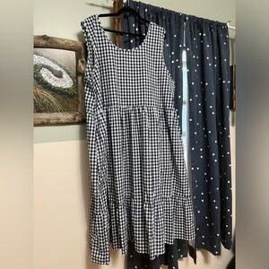 Tradlands Birdie Sleeveless Dress in Gingham